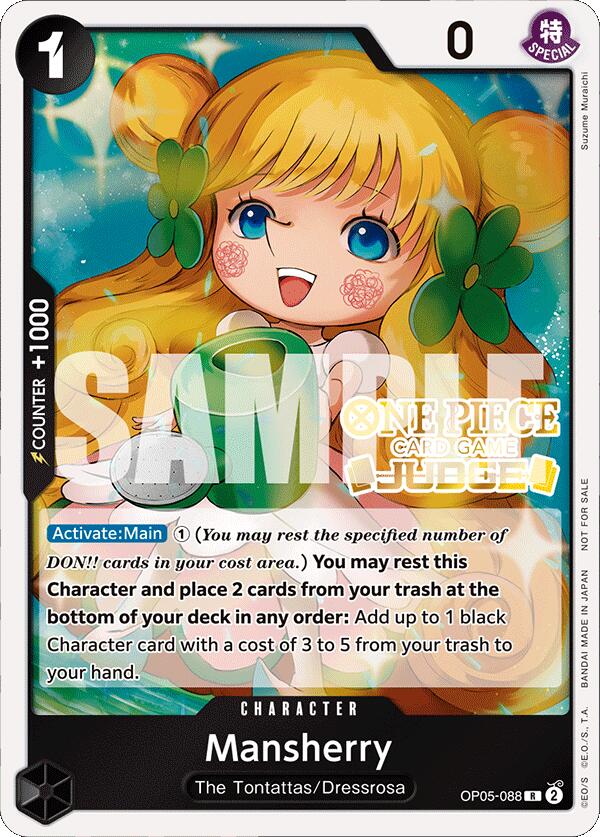 Mansherry (Judge Pack Vol. 4) [One Piece Promotion Cards] | Fandemonia Ltd