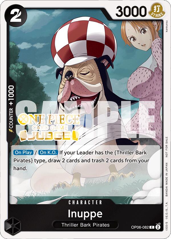 Inuppe (Judge Pack Vol. 4) [One Piece Promotion Cards] | Fandemonia Ltd