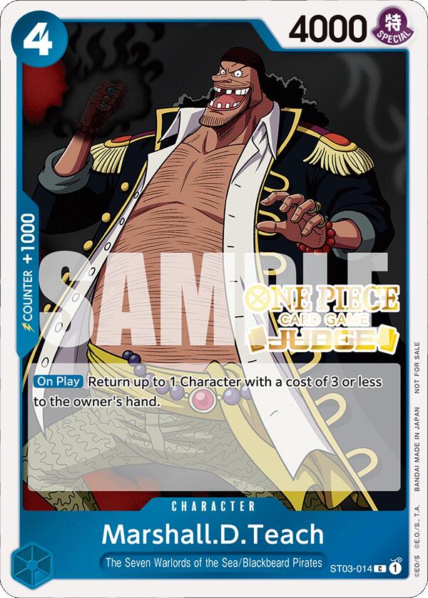 Marshall.D.Teach (Judge Pack Vol. 4) [One Piece Promotion Cards] | Fandemonia Ltd