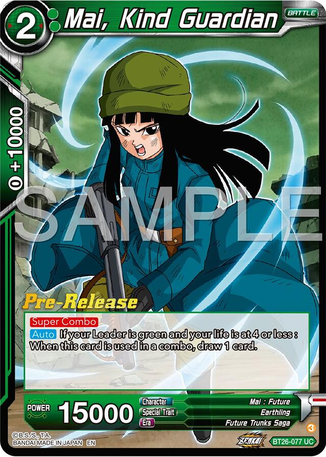 Mai, Kind Guardian (BT26-077) [Ultimate Advent Prerelease Promos] | Fandemonia Ltd