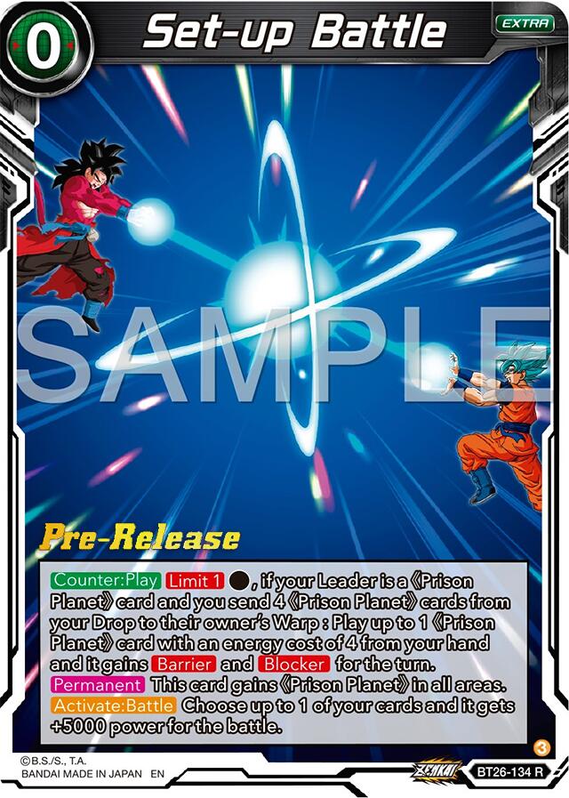 Set-up Battle (BT26-134) [Ultimate Advent Prerelease Promos] | Fandemonia Ltd