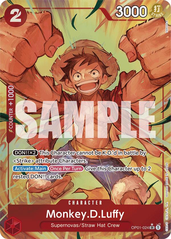 Monkey.D.Luffy (OP01-024) [Premium Booster -The Best-] | Fandemonia Ltd