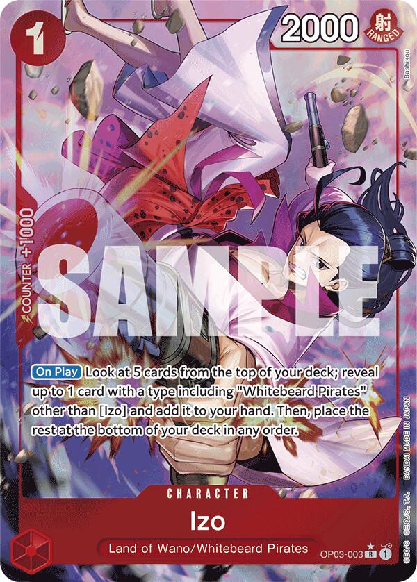 Izo (OP03-003) (Alternate Art) [Premium Booster -The Best-] | Fandemonia Ltd