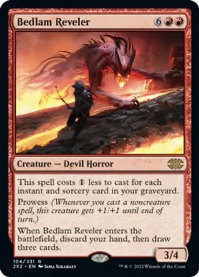 Bedlam Reveler [Double Masters 2022] | Fandemonia Ltd