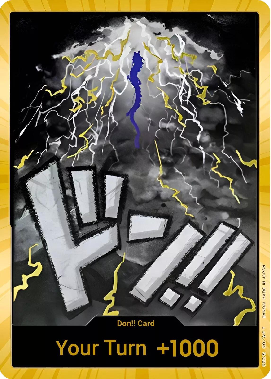 DON!! Card (Kaido) (Gold) [Premium Booster -The Best-] | Fandemonia Ltd