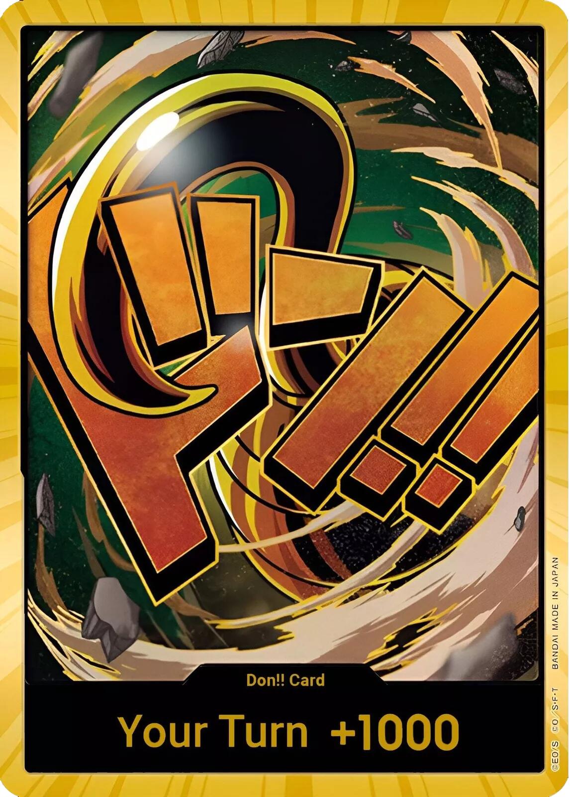 DON!! Card (Crocodile) (Gold) [Premium Booster -The Best-] | Fandemonia Ltd