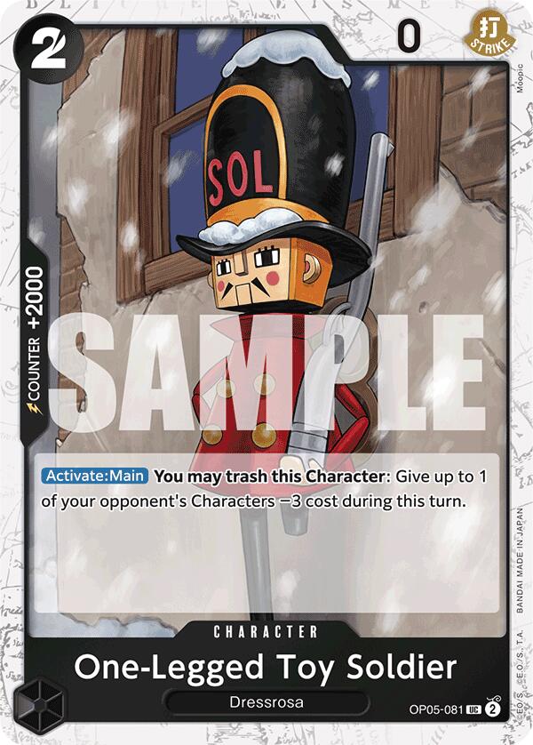 One-Legged Toy Soldier (Jolly Roger Foil) [Premium Booster -The Best-] | Fandemonia Ltd