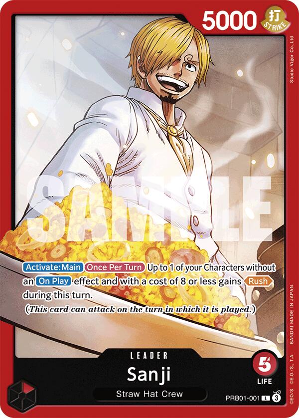 Sanji (PRB01-001) [Premium Booster -The Best-] | Fandemonia Ltd