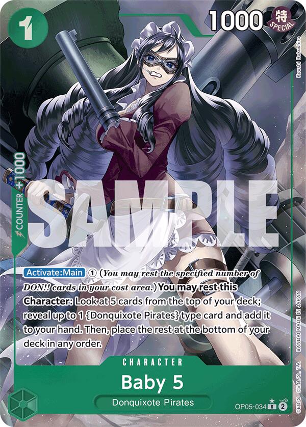 Baby 5 (OP05-034) (Full Art) [Premium Booster -The Best-] | Fandemonia Ltd