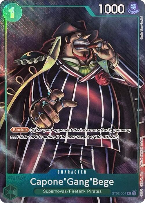 Capone"Gang"Bege (Premium Card Collection -Best Selection Vol. 2-) [One Piece Promotion Cards] | Fandemonia Ltd