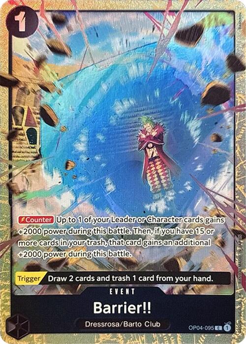 Barrier!! (Premium Card Collection -Best Selection Vol. 2-) [One Piece Promotion Cards] | Fandemonia Ltd