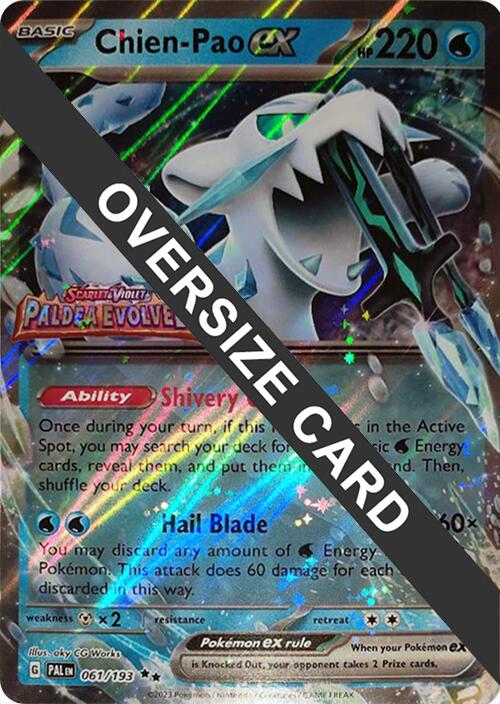 Chien-Pao ex (061/193) (Jumbo) [Scarlet & Violet: Black Star Promos] | Fandemonia Ltd