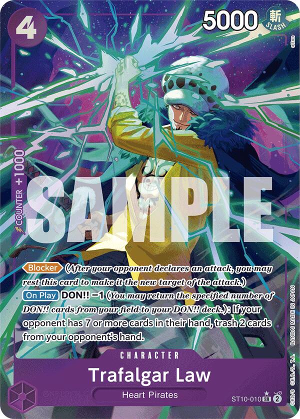 Trafalgar Law (ST10-010) (Alternate Art) [Premium Booster -The Best-] | Fandemonia Ltd