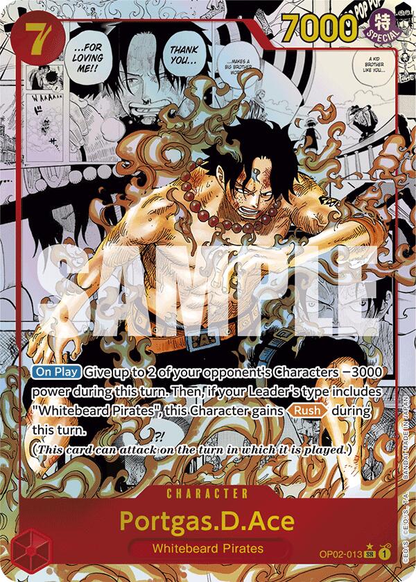 Portgas.D.Ace (Manga) [Premium Booster -The Best-] | Fandemonia Ltd