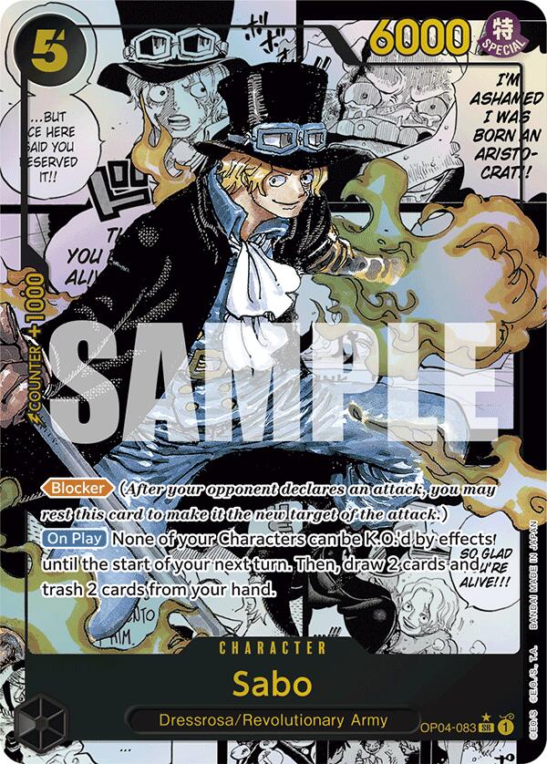 Sabo (OP04-083) (Manga) [Premium Booster -The Best-] | Fandemonia Ltd