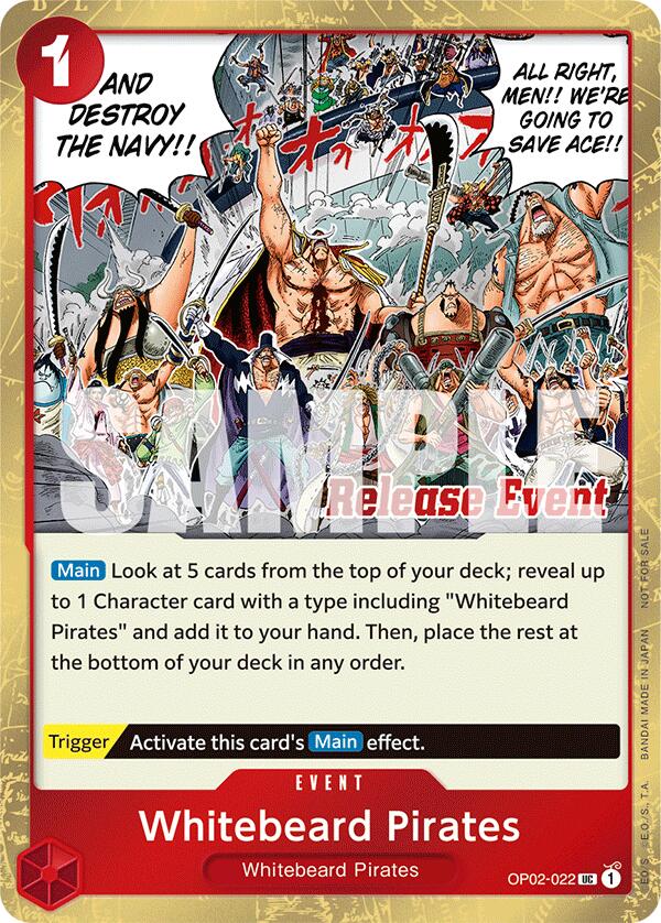 Whitebeard Pirates (ST15 - ST20 Release Event Winner Pack) [One Piece Promotion Cards] | Fandemonia Ltd