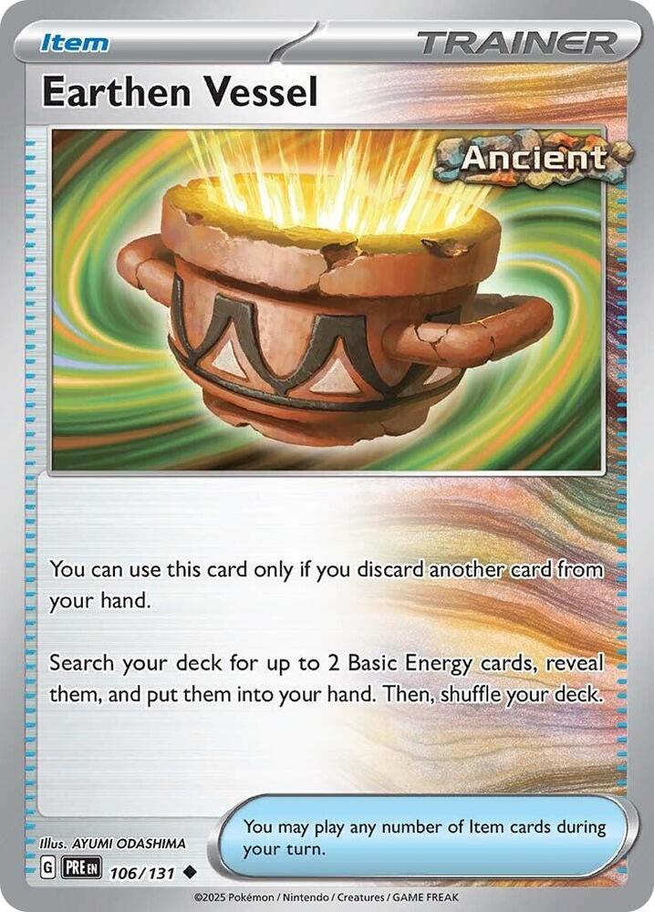 Earthen Vessel (106/131) [Scarlet & Violet: Prismatic Evolutions] | Fandemonia Ltd