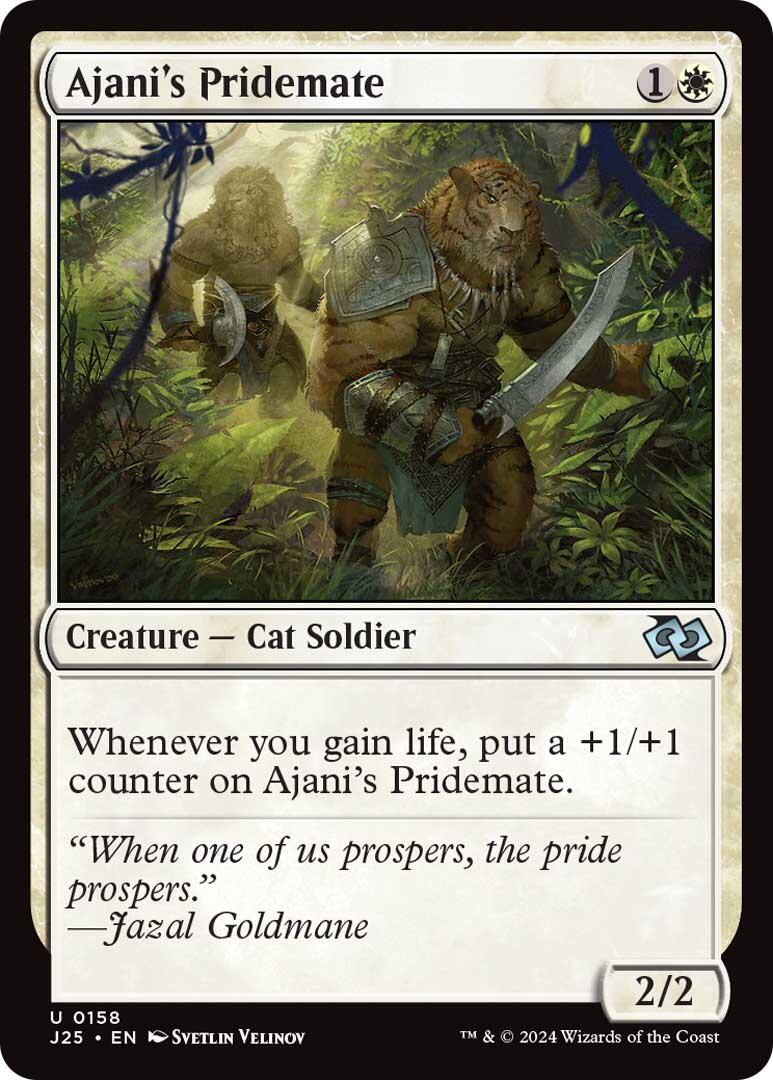 Ajani's Pridemate [Foundations Jumpstart] | Fandemonia Ltd