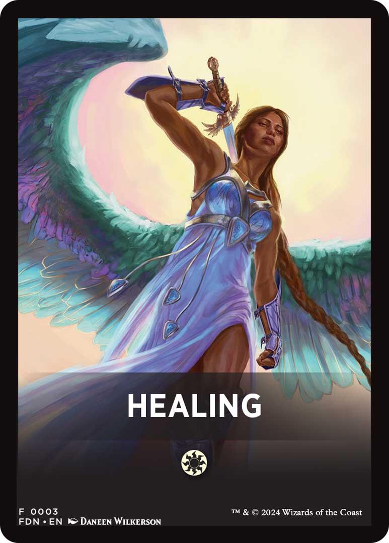 Healing Theme Card [Foundations Tokens] | Fandemonia Ltd