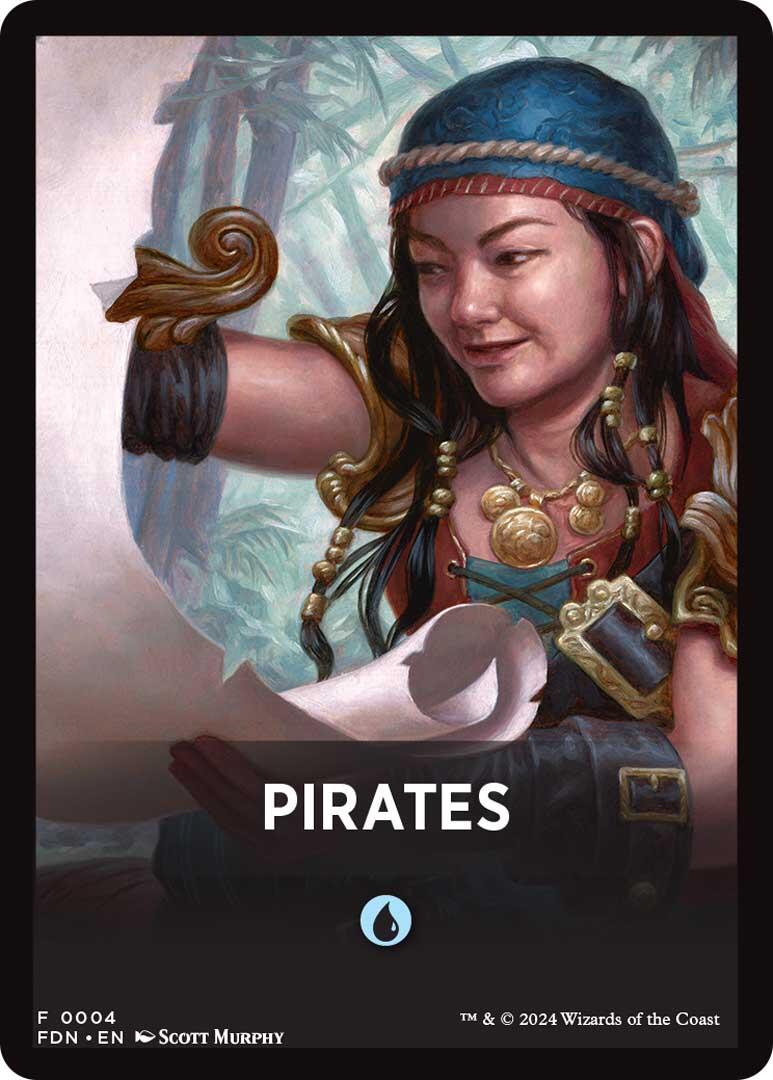 Pirates Theme Card [Foundations Tokens] | Fandemonia Ltd