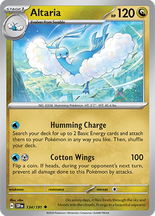 Altaria (134/191) [Scarlet & Violet: Surging Sparks] | Fandemonia Ltd