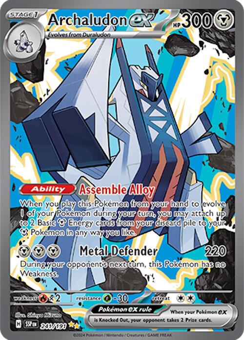 Archaludon ex (241/191) [Scarlet & Violet: Surging Sparks] | Fandemonia Ltd