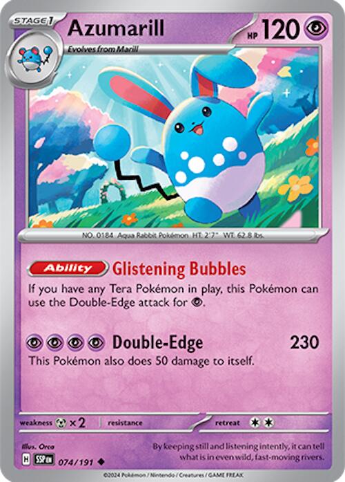 Azumarill (074/191) [Scarlet & Violet: Surging Sparks] | Fandemonia Ltd