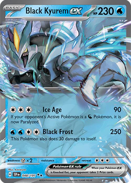 Black Kyurem ex (048/191) [Scarlet & Violet: Surging Sparks] | Fandemonia Ltd