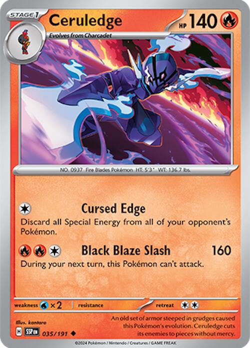 Ceruledge (035/191) [Scarlet & Violet: Surging Sparks] | Fandemonia Ltd