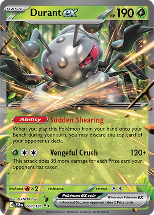 Durant ex (004/191) [Scarlet & Violet: Surging Sparks] | Fandemonia Ltd