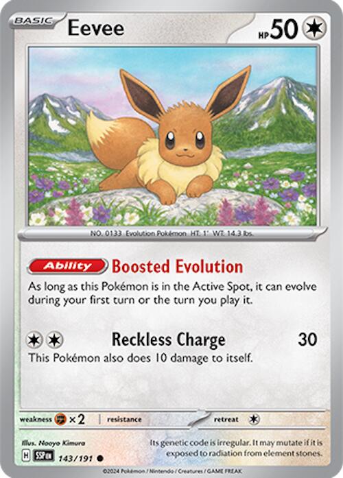 Eevee (143/191) [Scarlet & Violet: Surging Sparks] | Fandemonia Ltd