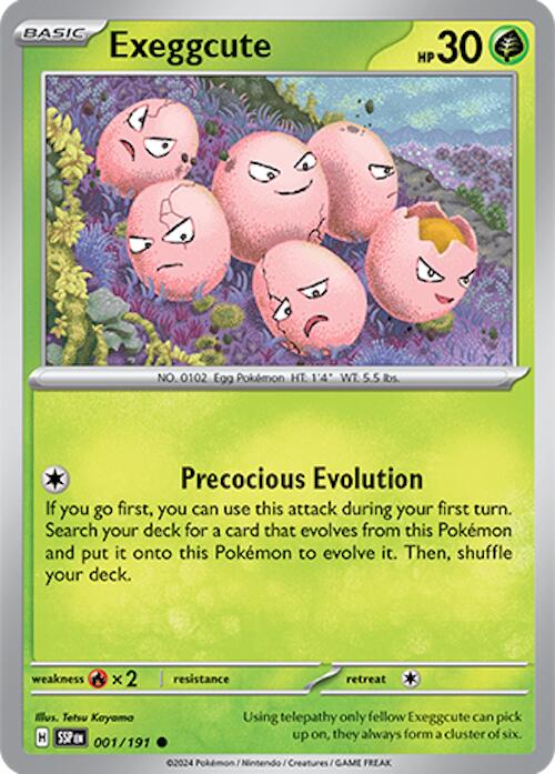 Exeggcute (001/191) [Scarlet & Violet: Surging Sparks] | Fandemonia Ltd