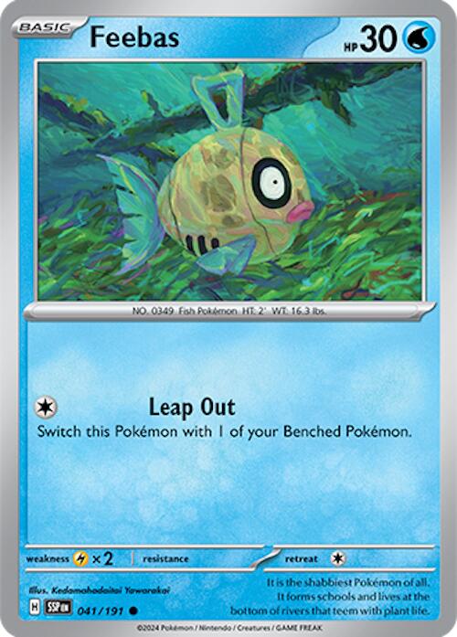 Feebas (041/191) [Scarlet & Violet: Surging Sparks] | Fandemonia Ltd