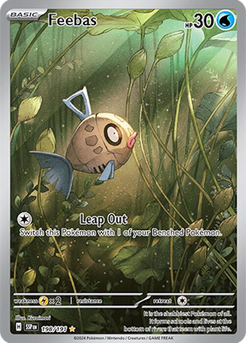 Feebas (198/191) [Scarlet & Violet: Surging Sparks] | Fandemonia Ltd