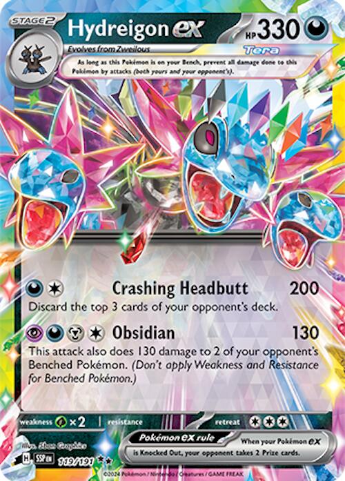 Hydreigon ex (119/191) [Scarlet & Violet: Surging Sparks] | Fandemonia Ltd