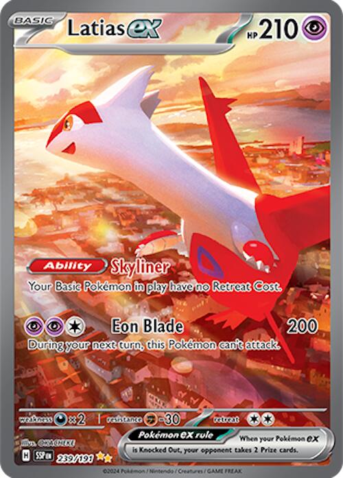 Latias ex (239/191) [Scarlet & Violet: Surging Sparks] | Fandemonia Ltd