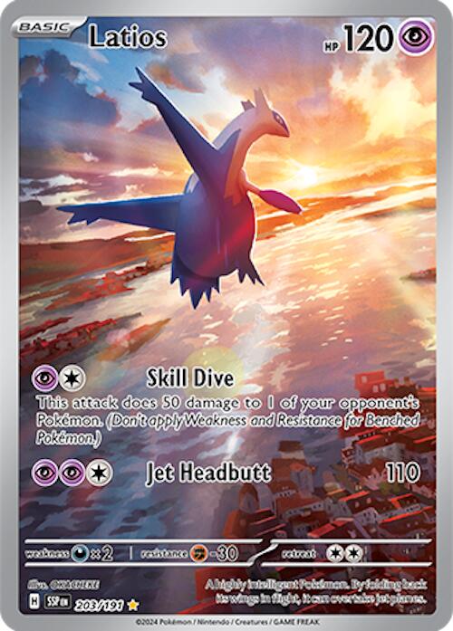 Latios (203/191) [Scarlet & Violet: Surging Sparks] | Fandemonia Ltd