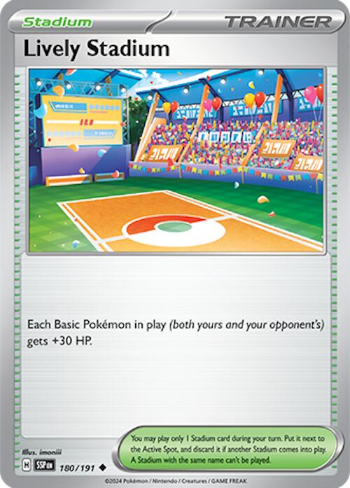 Lively Stadium (180/191) [Scarlet & Violet: Surging Sparks] | Fandemonia Ltd