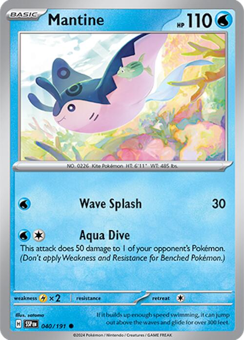 Mantine (040/191) [Scarlet & Violet: Surging Sparks] | Fandemonia Ltd