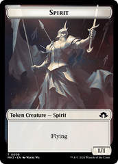 Phyrexian Germ // Spirit (0008) Double-Sided Token [Modern Horizons 3 Tokens] | Fandemonia Ltd