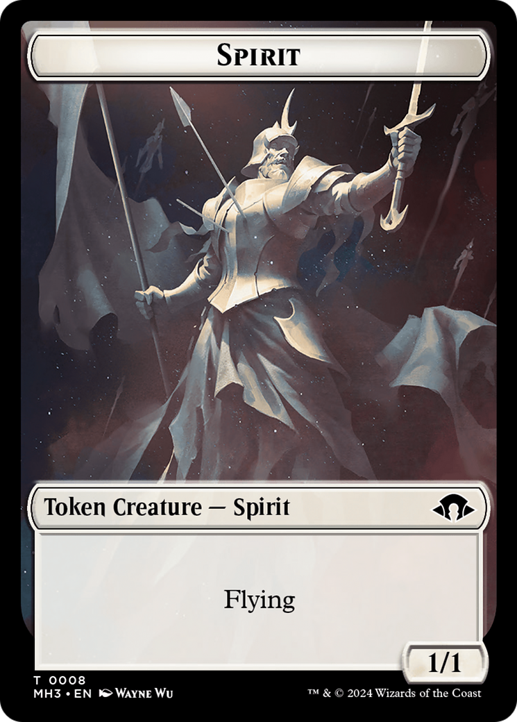 Servo // Spirit (0008) Double-Sided Token [Modern Horizons 3 Tokens] | Fandemonia Ltd