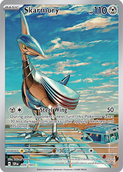 Skarmory (209/191) [Scarlet & Violet: Surging Sparks] | Fandemonia Ltd