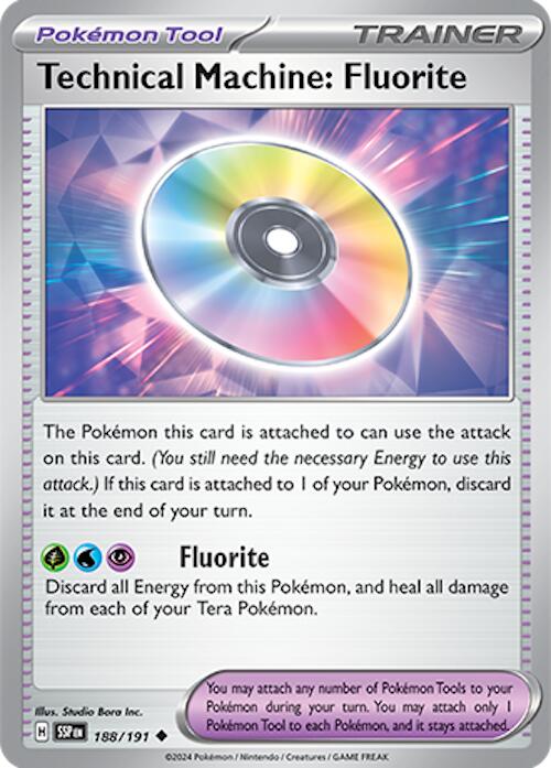 Technical Machine: Fluorite (188/191) [Scarlet & Violet: Surging Sparks] | Fandemonia Ltd