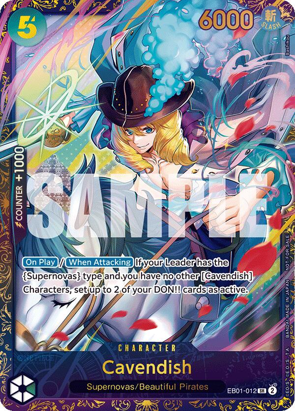 Cavendish (Treasure Cup 2024) [One Piece Promotion Cards] | Fandemonia Ltd