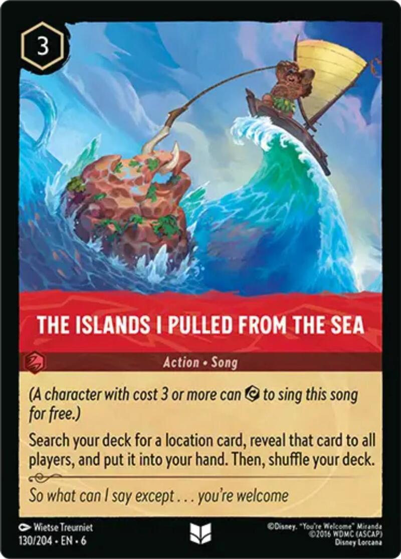 The Islands I Pulled From The Sea (130/204) [Azurite Sea] | Fandemonia Ltd