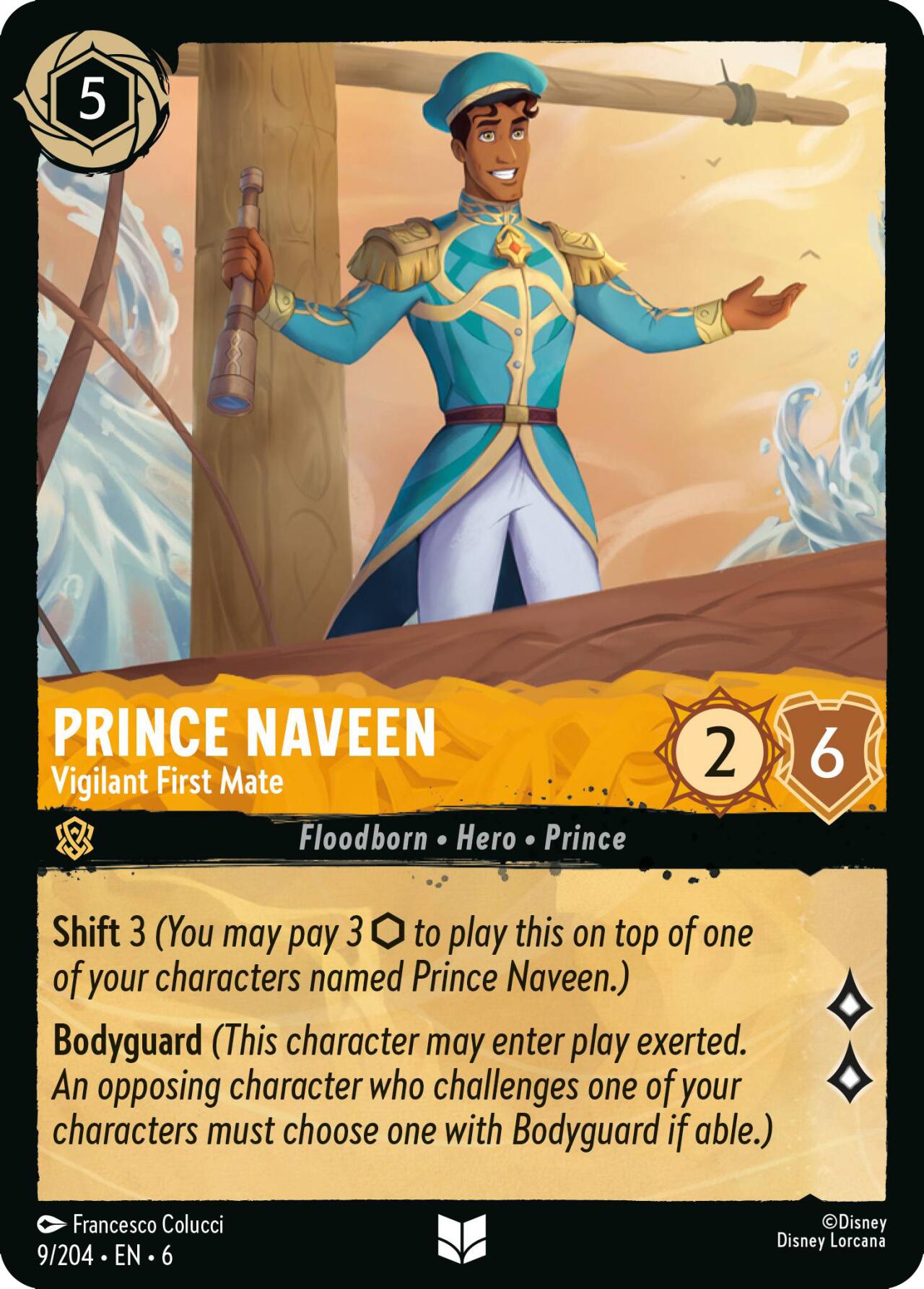 Prince Naveen - Vigilant First Mate (9/204) [Azurite Sea] | Fandemonia Ltd