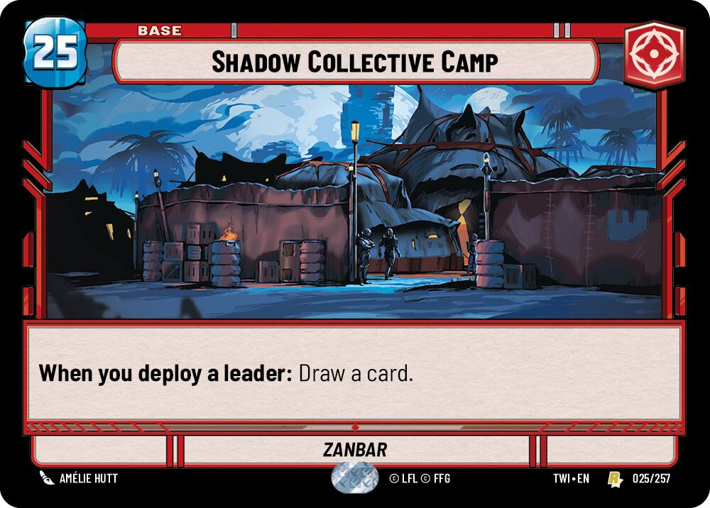 Shadow Collective Camp (025/257) [Twilight of the Republic] | Fandemonia Ltd