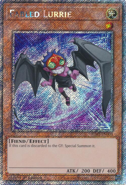 Fabled Lurrie (Platinum Secret Rare) [RA03-EN003] Platinum Secret Rare | Fandemonia Ltd