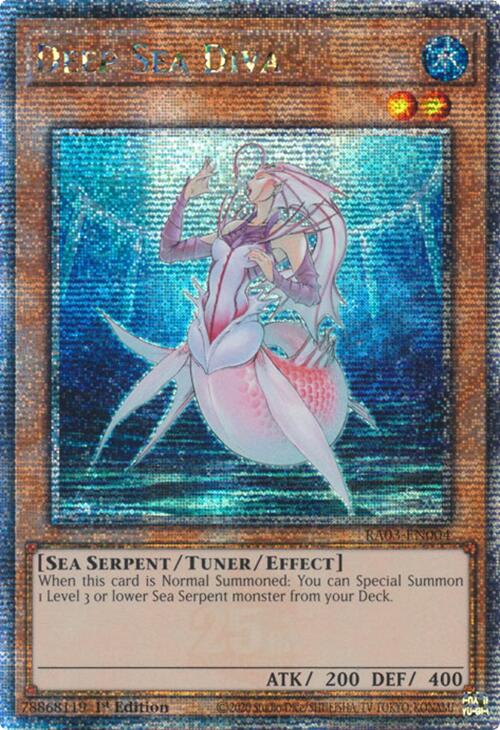 Deep Sea Diva (Quarter Century Secret Rare) [RA03-EN004] Quarter Century Secret Rare | Fandemonia Ltd