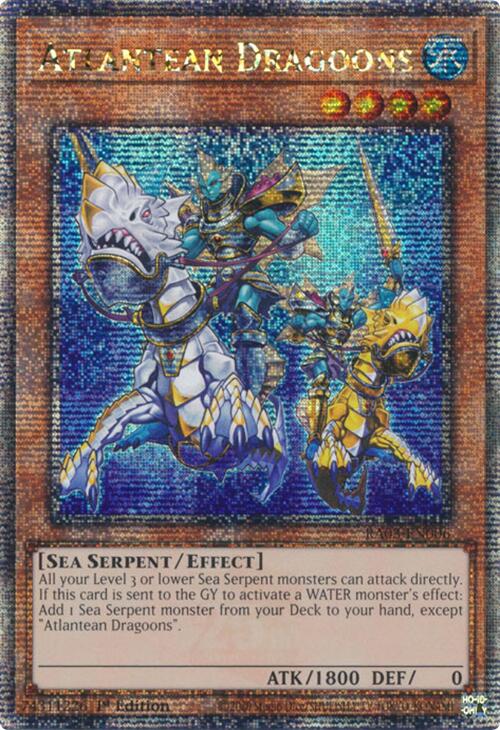 Atlantean Dragoons (Quarter Century Secret Rare) [RA03-EN006] Quarter Century Secret Rare | Fandemonia Ltd